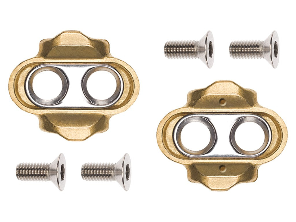 CRANKBROTHERS Cleat Standard Release (15° angle) Compatible with all Crankbrothers click pedals Float 6°