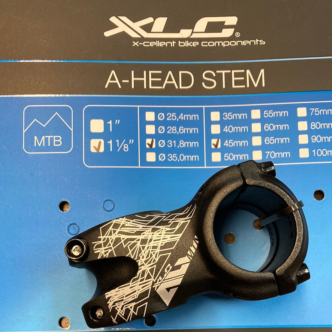 XLC Stem ST-M25 45 mm 0°