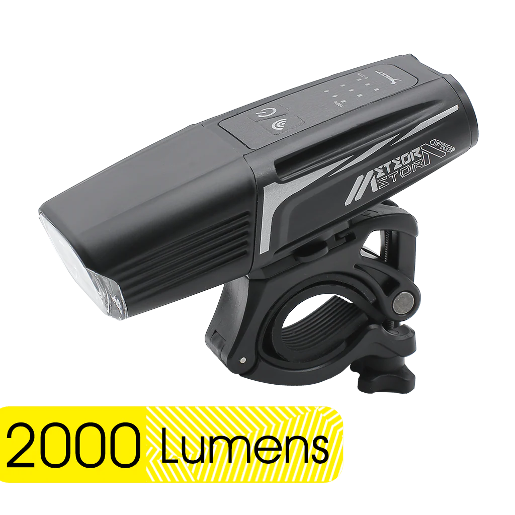 MOON Front light Meteor Storm Pro Black