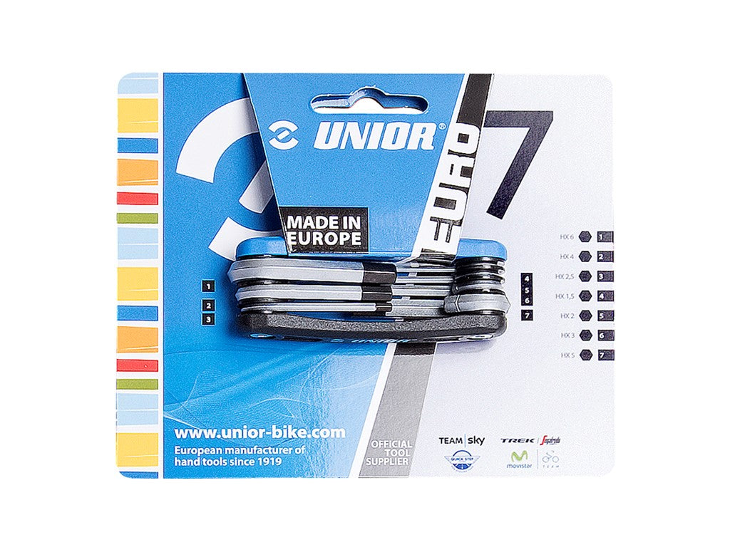 UNIOR Multi-tool EURO7 Blue